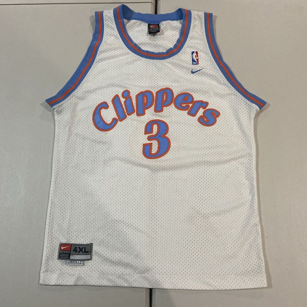 RARE ORIGINAL NIKE LOS ANGELES CLIPPERS QUENTIN RICHARDSON SWINGMAN Jersey 4XL